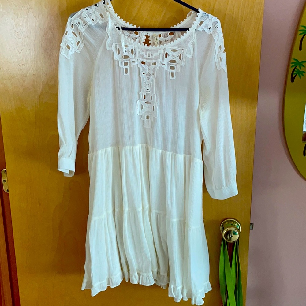 Free people white slip dress
